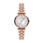 ARMANI naiste k&auml;ekell AR11446 32mm roosakuldne roostevaba teras