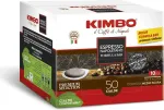 Kimbo NAPOLETANO 44mm ESE Padjad 50 Kapslit x 7g Tume R&ouml;st Jahvatatud Kohv