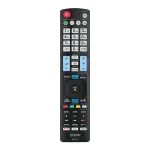 SAVIO RC-11 infrapuna kaugjuhtimispult LG telerile, must, ulatus 10 m, toetab 1 seadet