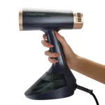 Russell Hobbs Steam Genie VacuSteam k&auml;eshoitav riieteauruti 28550-56 &ndash; 1800 W, 200 ml, valge/sinine