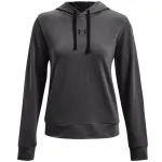 Under Armour meeste Rival Terry kapuutsiga dressipluus Graphite Medium Heather / Black 1369855-010