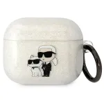 Karl Lagerfeld KLA3HNKCTGT AirPods 3 kate l&auml;bipaistev s&auml;delev Karl & Choupette