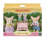 Sylvanian Families Desert Fox Family - 4 kujukesega komplekt (isa Ronald, ema Sharon, t&uuml;tar Allie, beebi Kaya)