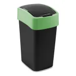 Curver Flip Bin 25L pr&uuml;gikast must/roheline