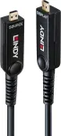 Lindy 20m Fiiberoptiline H&uuml;briid Micro-HDMI 8K60 LSZH Kaabel Eemaldatavate HDMI Pistikutega 38542