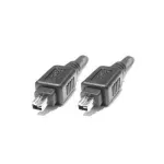 EXSYS FireWire 400 kaabel 4-pin to 4-pin, 1,5 m, must (EX-K6821)