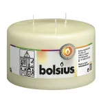 BOLSIUS Mamoth k&uuml;&uuml;nlasilinder 3 s&uuml;&uuml;tega &Oslash;100x150mm beež