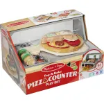 Melissa & Doug Top & Bake Pizza Counter puidust m&auml;ngukomplekt