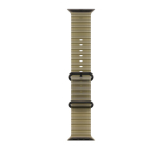 Apple Ocean Band nutikella rihm 49 mm, pooll&auml;bipaistev merirohe, musta titaani viimistlus, MKAV4ZM/A