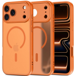 Tech-Protect BasicMag MagSafe &uuml;mbris Apple iPhone 17 Pro Max-le, mati Cosmic Orange