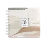 Hama Watercolori fotoalbum pruun 50 lehte spiraalk&ouml;ide