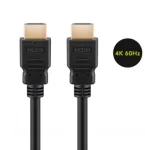 Goobay 61159 - 2 m - HDMI Type A (Standard) - HDMI Type A (Standard) - 10,2 Gbit/s - Audio Return Channel (ARC) - Must (61159)