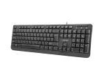 NATEC KLAVIATUUR TROUT SLIM USB, USA PAIGUTUS, MUST