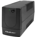 Qoltec 53772 katkematu toiteallikas (UPS) Line-Interactive 0,65 kVA 360 W 1 vahelduvvoolu pistikupesa