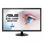 ASUS VP247HAE monitor 23,6 tolli Full HD (1920 x 1080) VA LED, 5 ms, 250 cd/m&sup2;, 3000:1, HDMI + VGA, must
