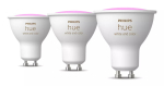 Philips Hue White and colour ambience GU10 &ndash; nutikas prožektor &ndash; (3-pakk)