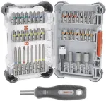 Bit set Bosch 44-piece Extra Hard 2607017732 &mdash; screwdriver and drill driver bits, assorted types and sizes