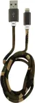LC-POWER Kaabel USB-Lightning-1M-5 1m woodland camo, USB A Lightninguga