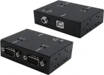 Jadaadapteri kaabel Exsys USB 2.0 kuni 2-pordi RS-232 EX-13072HM metallkorpusega