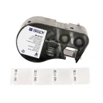 Brady, M4-49-427, iselamineeruv vin&uuml;&uuml;l, valge/l&auml;bipaistev, 25,40 x 9,53(25,40) mm, p&uuml;siliimiga, kaabli l&auml;bim&otilde;&otilde;dule 2,70&ndash;5,10 mm (260 tk) (170750)