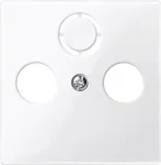 Seinaplaat / l&uuml;litikate Merten 296719, valge termoplastist, &uuml;hekordne, 1 tk
