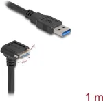 DeLOCK USB-kaabel 1m USB A Micro-USB B Must 5 Gbit/s