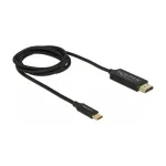 Video kaabli adapter DeLOCK 84904 USB USB-C HDMI-le 1m Must