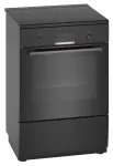 Bosch Serie 4 HLN39A060U pliit Eraldiseisev pliit Elektriline Tsoon-induktsioonpliit Must