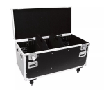 Transpordikohver Roadinger 30126410 Vineer Must H&otilde;bedane 46,5 kg