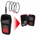 KS Tools 550.7530 HD videoskoobi komplekt, 4,5 mm 0&deg;/90&deg; &uuml;mberl&uuml;litatav esikaamera sond, 7-osaline