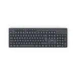 Hama WK-200 klaviatuur Kodukontor RF juhtmevaba QWERTZ Saksa Must