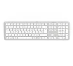 Hama WK-550 klaviatuur Kodu/Kontor RF traadita + Bluetooth QWERTZ Saksa Hall, Valge