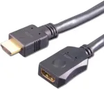 HDMI-kaabel e+p HDMV 402 2 m t&uuml;&uuml;p A isane emasele must