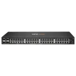 HPE - Aruba 6000 48G 4SFP Switch - L&uuml;liti - L3 - hallatav - 48 x 10/100/1000 + 4 x Gigabit SFP - k&uuml;ljelt k&uuml;ljele &otilde;huvool - riiulisse paigaldatav - AC 100 - 127 V / 200 - 240 V