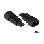 GoodConnections C14 > C7 (ST-BU) IEC seadme toiteadapter must