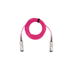 BlueOptics InfiniBand/fiiberoptiline AOC-kaabel QSFP56&ndash;QSFP56 7 m (roosa)