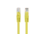 Lanberg PCU6-20CC-0100-Y Cat.6 UTP &uuml;henduskaabel, 1 m, kollane, 10-pack