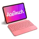 Klaviatuuriga &uuml;mbris puuteplaadiga Inateck KB04122 iPadile 11 inch/Air, QWERTZ, punane