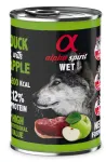 ALPHA SPIRIT WET Pardiga ja &otilde;unaga - m&auml;rg koeratoit - 400 g