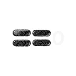 Hiirejalad HP HyperX Glass Skates, PTFE karastatud klaasil, 7,7&times;21,2&times;0,8 mm, valge (paar)