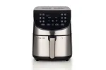 Ariete 4628 Airy Fryer Metal 7L, kuuma&otilde;hufrit&uuml;&uuml;r, 1800 W, 7L maht, 2,8 kg toiduvalmistamismaht, 12 eelseadistatud programmi, Max Crisp funktsioon, temperatuur kuni 200&deg;, mittenakkuv korv grillrestiga, metallist