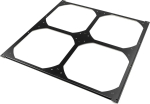 Kinnitusklamber Watercool MO-RA3 420 Noctua NF-A20 ventilaatoritele, must