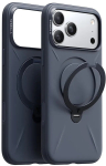 Telefonikate Torras Spin Softune Series iPhone 17 Pro jaoks, tumesinine, pehme kaitse&uuml;mbris