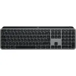 Logitech Master Series MX Keys S for Mac - klaviatuur - t&auml;issuuruses - taustvalgustusega - juhtmevaba - Bluetooth LE - AZERTY - prantsuse - Space-Grey (920-011625)