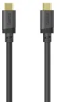 Hama 00202009 USB-kaabel USB 3.2 Gen 1 (3.1 Gen 1) 1,5 m USB C 5 Gbit/s 240 W Must