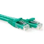 ACT roheline 10 m U/UTP CAT6A paigalduskaabel t&otilde;mbet&otilde;kestiga, RJ-45 pistikutega