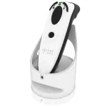 Socket Mobile DURASCAN D720 Lineaarne v&ouml;&ouml;tkoodi ja QR-koodi lugeja valge laadimisdokiga