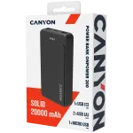 CANYON OnPower 200 Power Bank 20000mAh Must