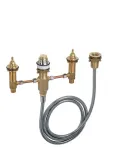Hansgrohe Vannisegisti HG 4-auguline P&otilde;hikomplekt Peidetud Paljastatud
