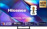 Hisense 65A7DS 65-tolline 4K UHD LED LCD nutiteler VIDAA, Dolby Vision, HDR10, HLG, DTS Virtual:X, Dolby Audio, Wi-Fi, Bluetooth, VESA 400x300